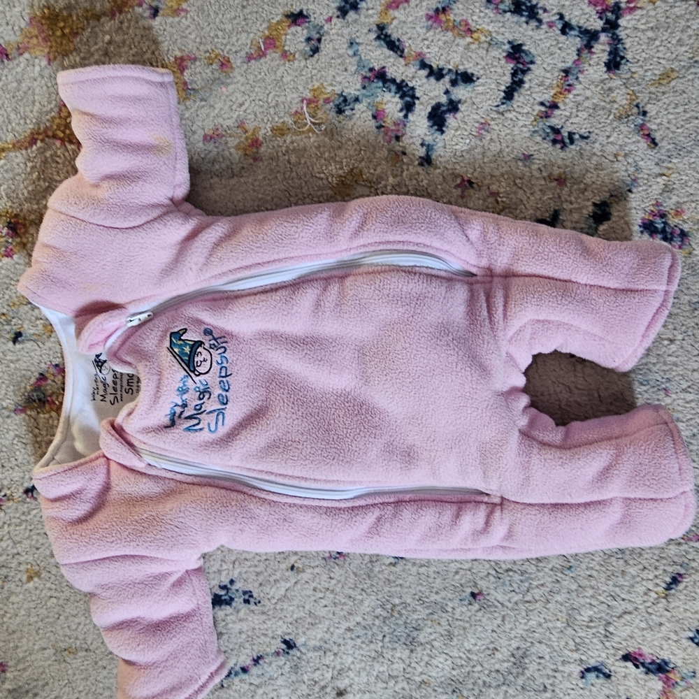 Cozy Pink Baby One Piece by